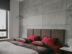 Beton w sypialni - zdjęcie od Dada design