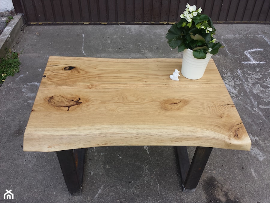 Stół z litego drewna dębowego - zdjęcie od woodland