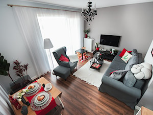 Pokój dzienny w mieszkaniu - zdjęcie od HOME STAGERKA