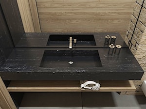 Dom Tczew - Mała łazienka, styl nowoczesny - zdjęcie od Studio 23A