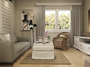 Dom Chwaszczyno - Salon, styl nowoczesny - zdjęcie od Studio 23A