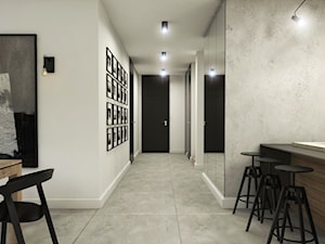 Dom Połczyno - Średni biały hol / przedpokój, styl nowoczesny - zdjęcie od Studio 23A
