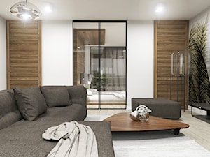 Apartament Iława - Salon, styl nowoczesny - zdjęcie od Studio 23A