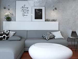 Mieszkanie Gdynia - Salon, styl nowoczesny - zdjęcie od Studio 23A