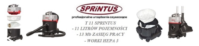 Sprintus T 11 odkurzacz, którego potrzebujesz - zdjęcie od Clean-Med