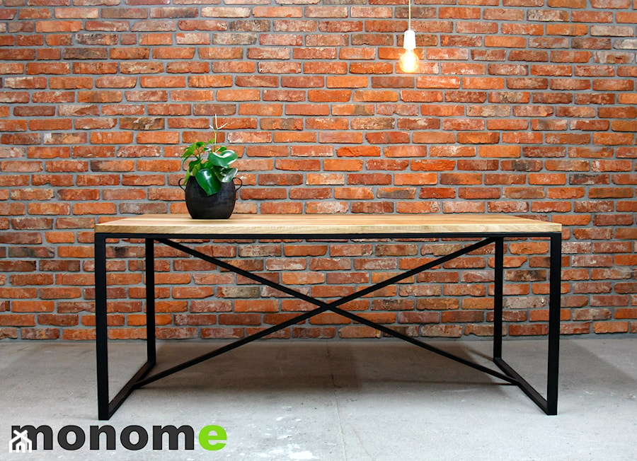 Stół Bochum nowoczesny, industrialny, loftowy - zdjęcie od monome