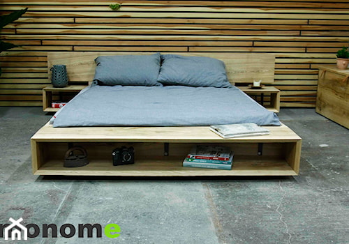 Łóżko + mobilna szafka - zdjęcie od monome