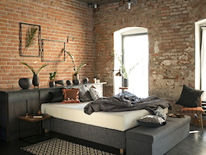 Rumba - Średnia sypialnia, styl industrialny - zdjęcie od Materace Hilding