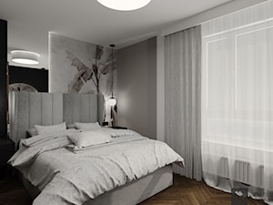 Mieszkanie Radom - Sypialnia, styl nowoczesny - zdjęcie od Joanna Stelmaszczuk Projektowanie Wnętrz