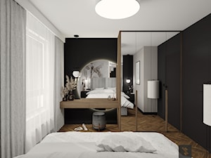 Mieszkanie Radom - Sypialnia, styl nowoczesny - zdjęcie od Joanna Stelmaszczuk Projektowanie Wnętrz