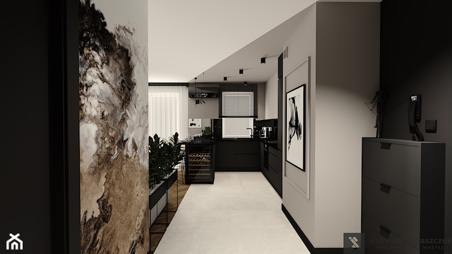 Mieszkanie Radom - Kuchnia, styl nowoczesny - zdjęcie od Joanna Stelmaszczuk Projektowanie Wnętrz