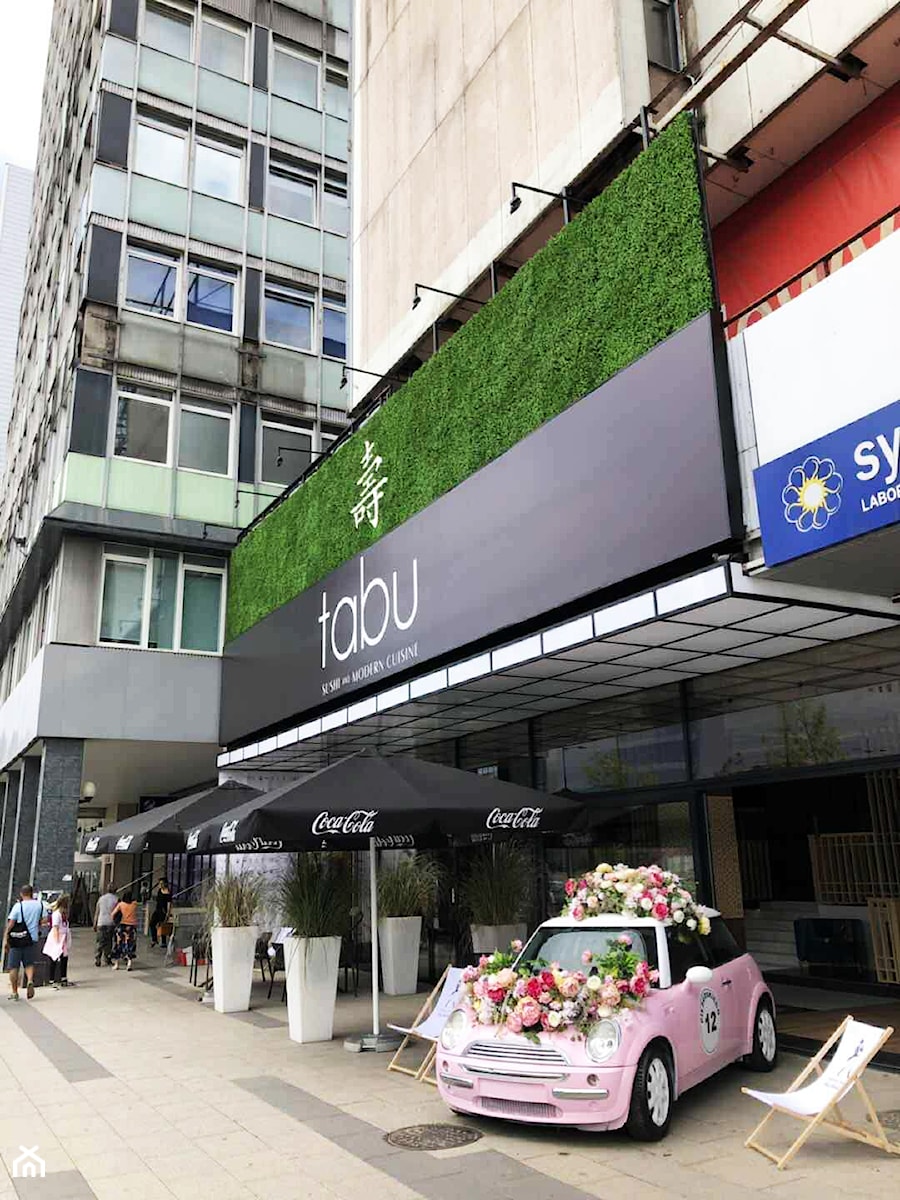 TABU SUSHI - Wnętrza publiczne, styl minimalistyczny - zdjęcie od Green Designers