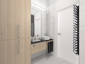 Łazienka z prysznicem walk-in - zdjęcie od IMO studio