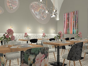 + Wnętrza restauracyjne, TARNÓW, 2019 - zdjęcie od M&M pracownia projektowania wnętrz