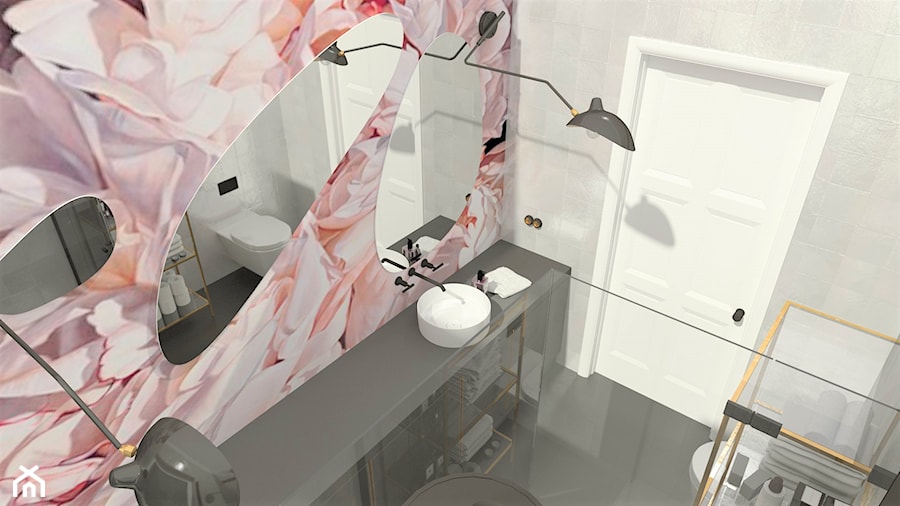 Aranżacja łazienki - TARNÓW - zdjęcie od M&M pracownia projektowania wnętrz