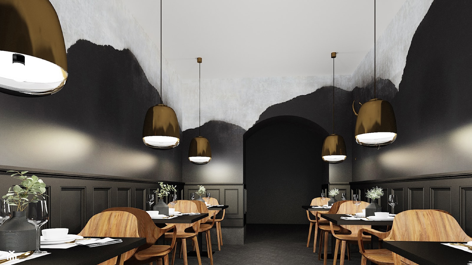 + Wnętrza restauracyjne, KRAKÓW, 2019 - zdjęcie od M&M pracownia projektowania wnętrz - Homebook