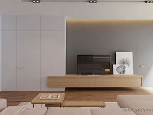 LOOKING AT DNIPRO - Salon, styl nowoczesny - zdjęcie od Tobi Architects