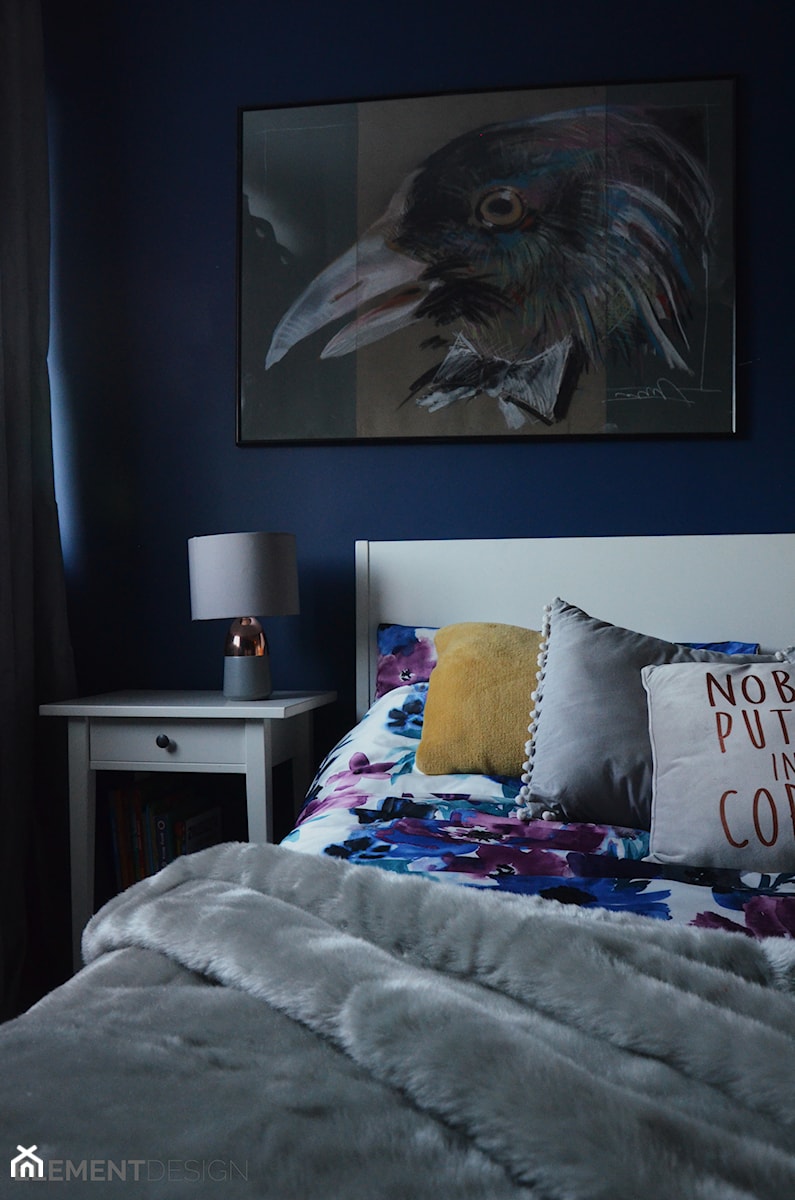 Metamorfoza sypialni - Sypialnia, styl nowoczesny - zdjęcie od Element Design