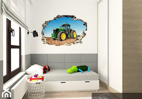Pokój dla młodego fana traktorów - zdjęcie od sandroom