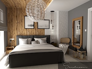Sypialnia w rustykalnym stylu - zdjęcie od sandroom