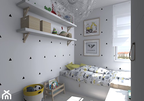 Pokój chłopca w stylu skandynawskim - zdjęcie od sandroom