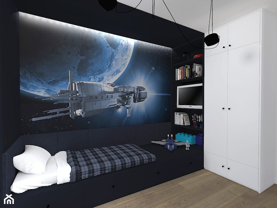 Kosmiczny pokój dla chłopca - zdjęcie od sandroom