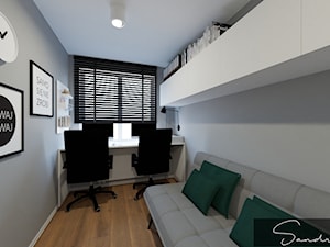 Domowe biuro/pokój gościnny - zdjęcie od sandroom