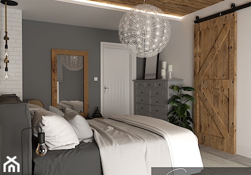 Sypialnia w rustykalnym stylu - zdjęcie od sandroom