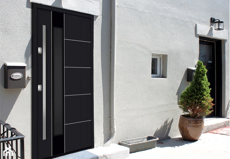Drzwi NTT 75 - Domy, styl minimalistyczny - zdjęcie od GERDA