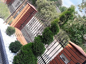 Mały ogród w nowoczesnym stylu - Ogród, styl nowoczesny - zdjęcie od InGarden. Projektowanie ogrodów Katarzyna Skrzyńska-Pytel