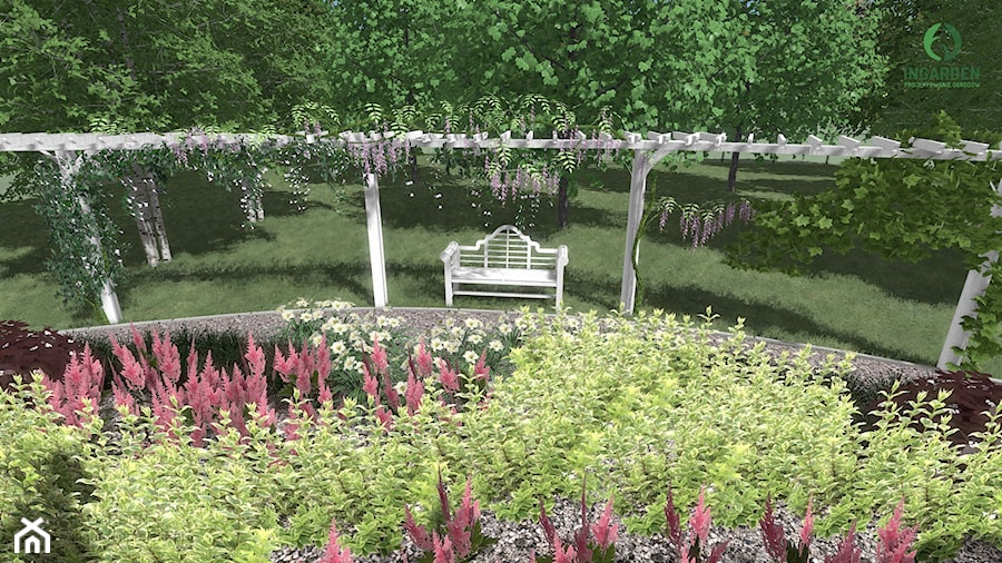 Ogród przy rezydencji - zdjęcie od InGarden. Projektowanie ogrodów Katarzyna Skrzyńska-Pytel
