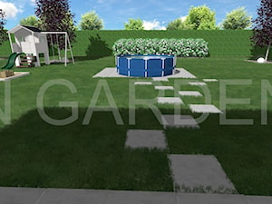 Ogród modernistyczny - zdjęcie od InGarden. Projektowanie ogrodów Katarzyna Skrzyńska-Pytel