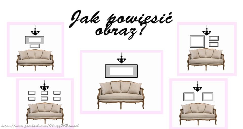 W jaki sposób powiesić obrazy - zdjęcie od RAKBISobrazy - Homebook