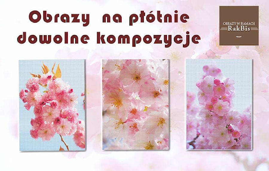 Kompozycja na płótnie - zdjęcie od RAKBISobrazy