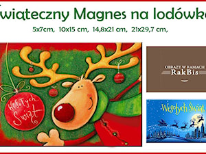 Świateczne magnesy - zdjęcie od RAKBISobrazy