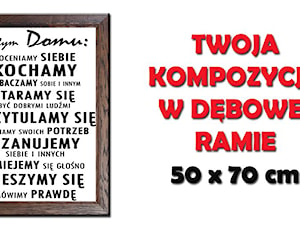 w dębowej ramie - zdjęcie od RAKBISobrazy