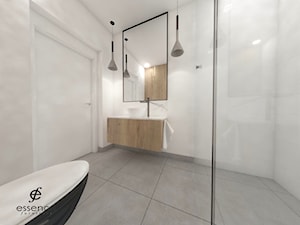 Soft-Loftowy apartament - Łazienka, styl skandynawski - zdjęcie od ESENCJA MEBLE