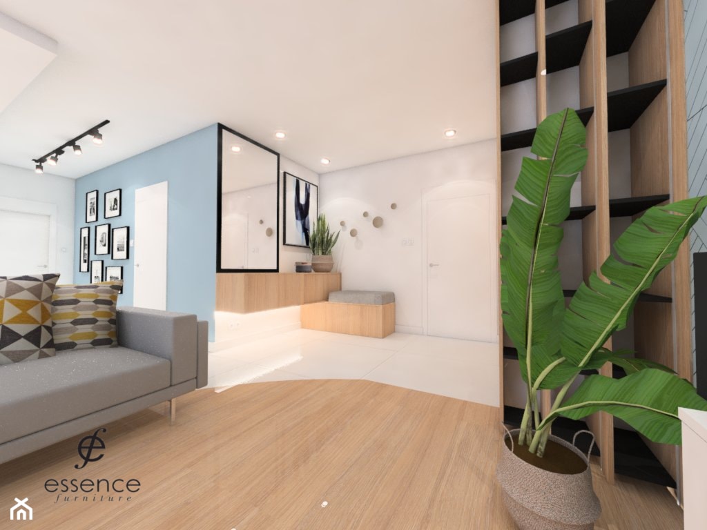 Projekt wnętrza mieszkalnego - zdjęcie od ESENCJA MEBLE - Homebook