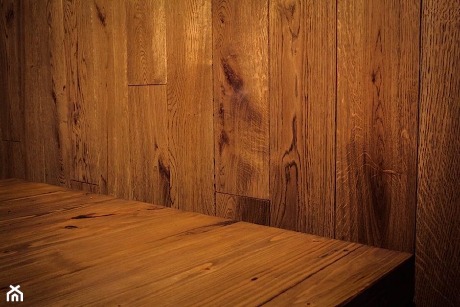 Salon, styl rustykalny - zdjęcie od UPWOOD - Stare drewno