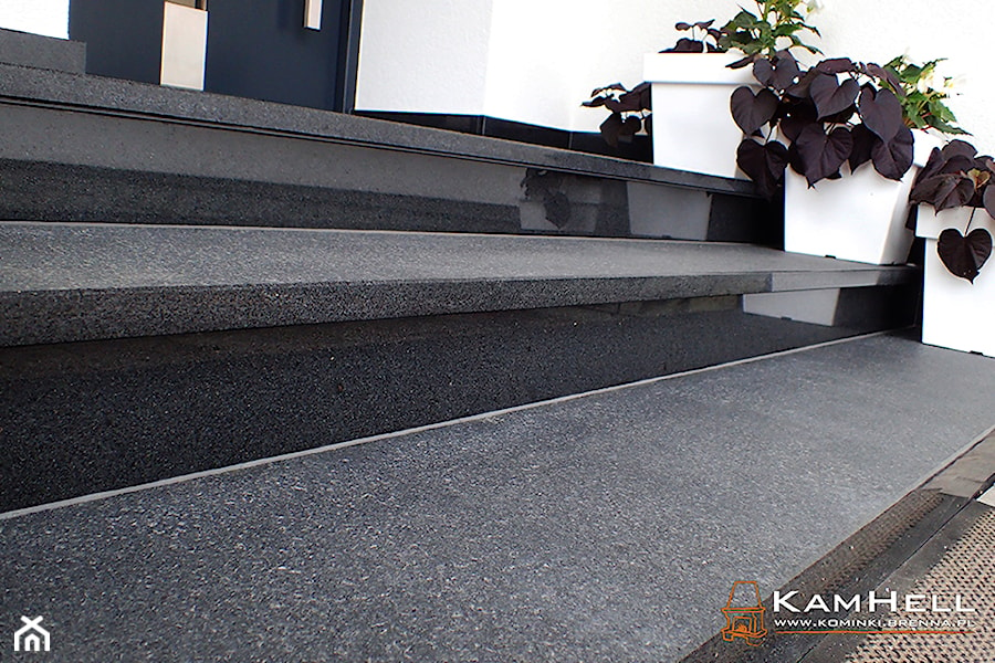 schody granitowe - zdjęcie od KamHell ll salon firmowy Kratki