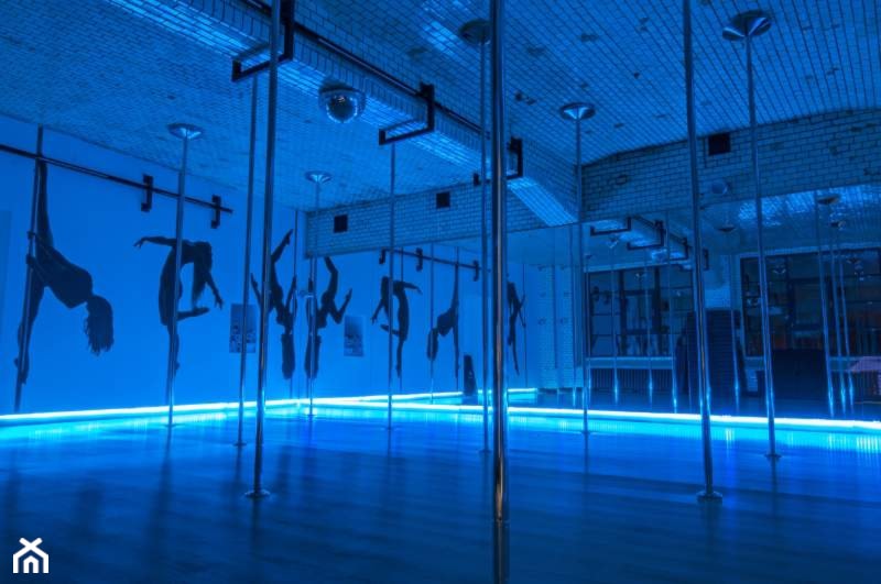 Pole Dance Institiute _ Wrocław - Wnętrza publiczne, styl minimalistyczny - zdjęcie od Klapińska ARCHITEKTURA WNĘTRZ