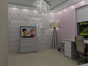 pokoj dziewczynki - Pokój dziecka, styl glamour - zdjęcie od JMproject Justyna Pietrzykowska