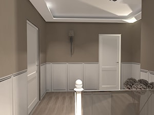 ak home design projekty - Średni brązowy hol / przedpokój, styl tradycyjny - zdjęcie od ak home design