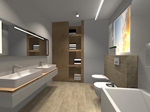 ak home design projekty - Łazienka, styl nowoczesny - zdjęcie od ak home design