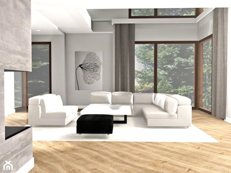 ak home design projekty - Salon, styl nowoczesny - zdjęcie od ak home design