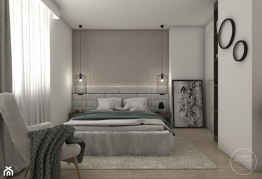 Metamorfoza domu - Sypialnia, styl nowoczesny - zdjęcie od DEZEEN ARCHITEKCI Natalia Pęcka