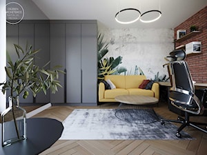 Dom w industrialnym klimacie - Biuro, styl nowoczesny - zdjęcie od DEZEEN ARCHITEKCI Natalia Pęcka