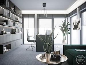 Modernistyczny dom - Biuro - zdjęcie od DEZEEN ARCHITEKCI Natalia Pęcka