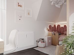 Przytulny pokój dla dziewczynki - Pokój dziecka - zdjęcie od DEZEEN ARCHITEKCI Natalia Pęcka