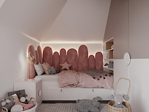 Przytulny pokój dla dziewczynki - Pokój dziecka - zdjęcie od DEZEEN ARCHITEKCI Natalia Pęcka